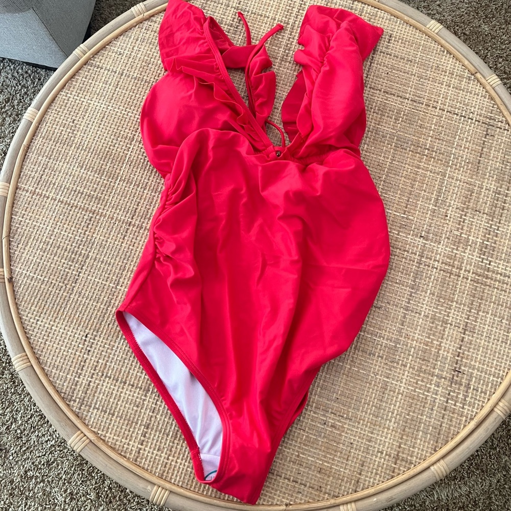 Pinkblush Red One Piece Swimsuit
